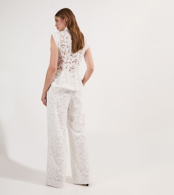Karen Millen Karen Millen - White Casual Pants