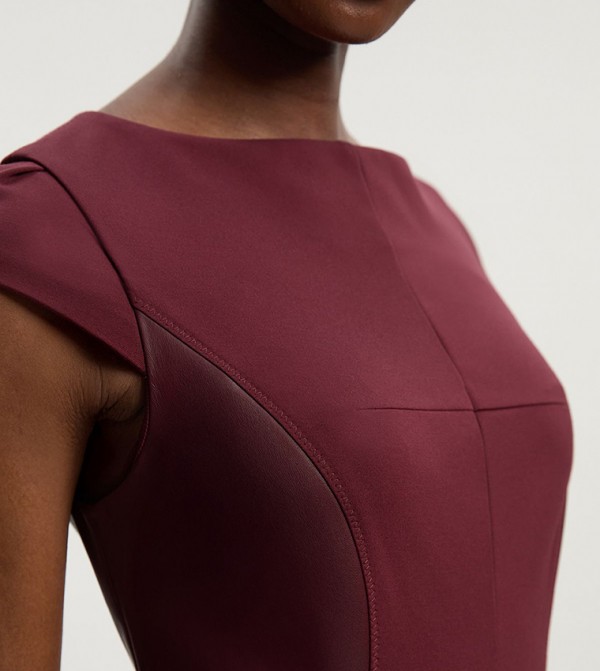 كارن ميلين  - أحمر Midi Dresses