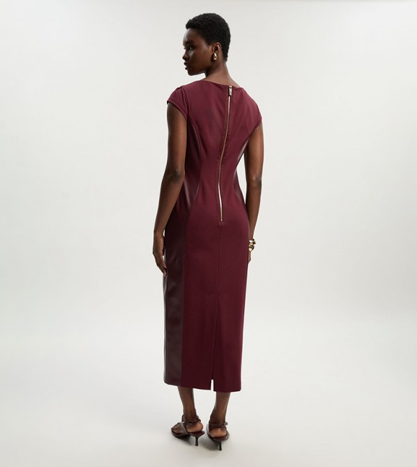 كارن ميلين  - أحمر Midi Dresses