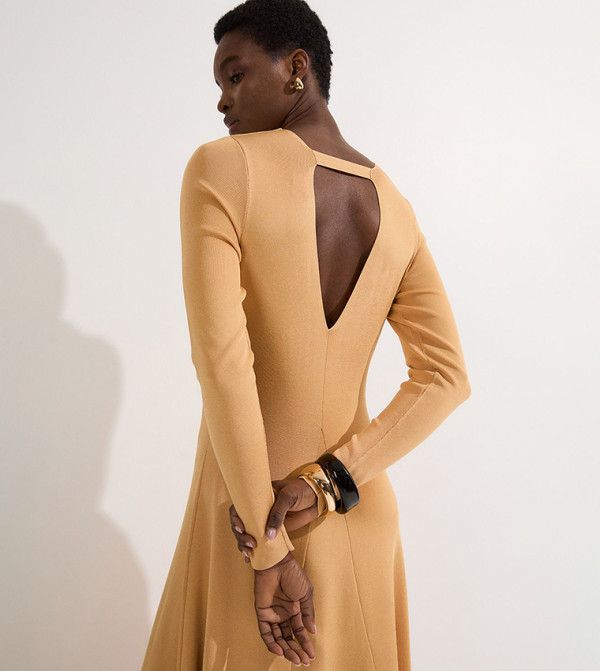 كارن ميلين كارن ميلين - ذهبي Maxi Dresses