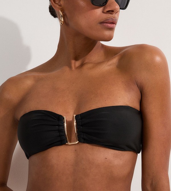 كارن ميلين  ملابس سباحة - أسود Bikini Tops