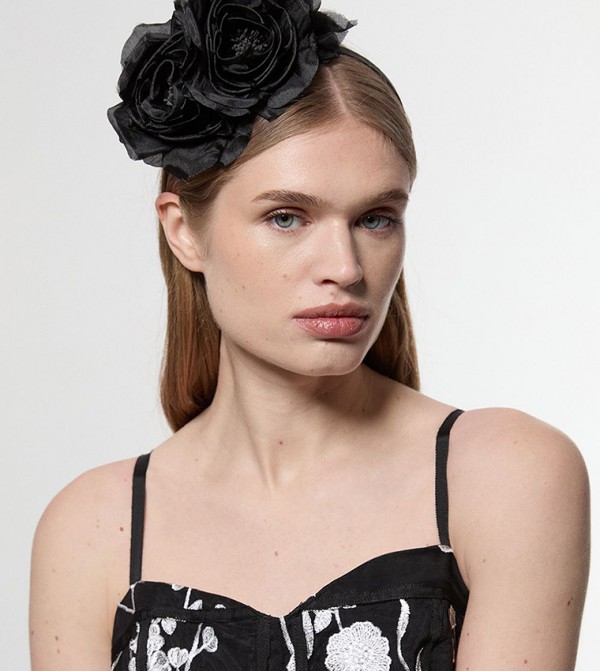 Karen Millen  Caps & Hats - Black Headbands