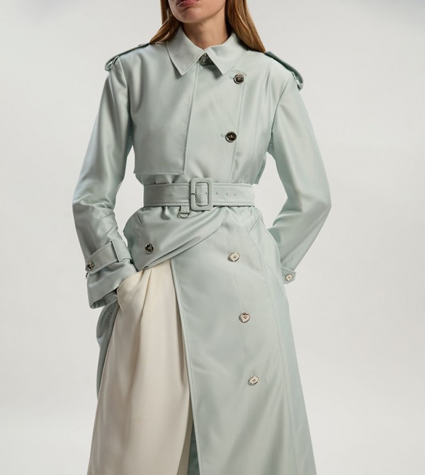 Karen Millen Karen Millen - Green Overcoats