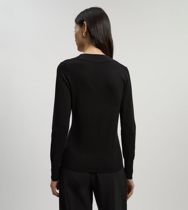 Karen Millen  Casual Tops - Black Casual Tops