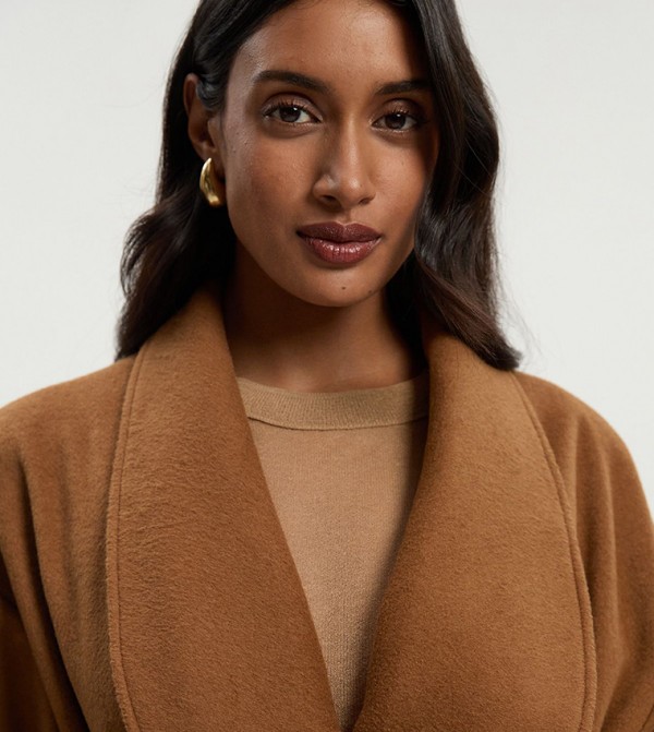 Karen Millen  Clothing - Brown Overcoats
