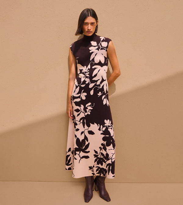 كارن ميلين  - بني  Midi Dresses