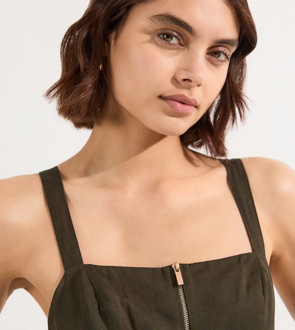 Karen Millen Karen Millen - Khaki Midi Dresses