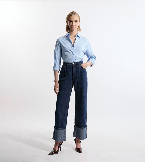 Karen Millen  Jeans - Indigo Straight Jeans