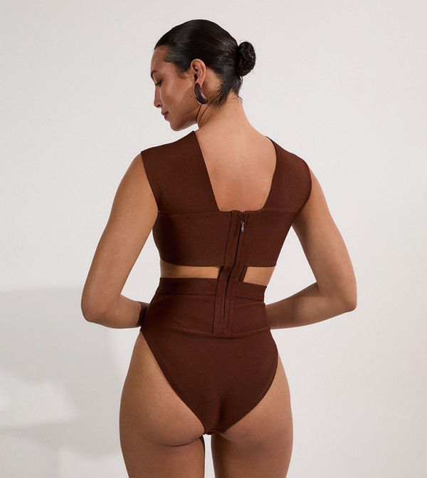 كارن ميلين  ملابس - بني  Swimsuit