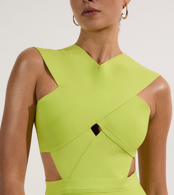 Karen Millen  Clothing - Green Swimsuit