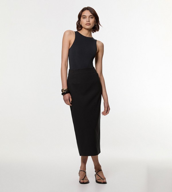 كارن ميلين كارن ميلين - أسود Midi Skirts