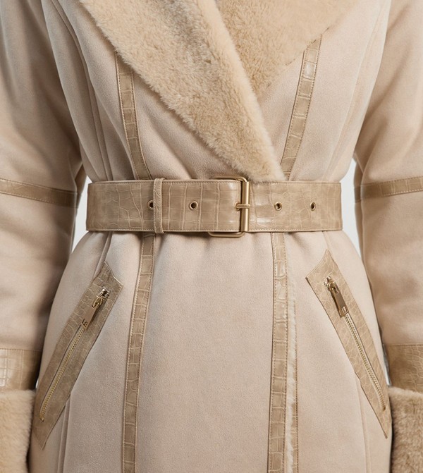 كارن ميلين  معاطف - كريمي  معاطف