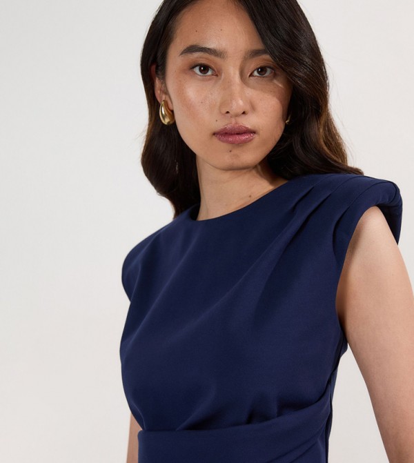 Karen Millen  - Navy Sleeveless Tops