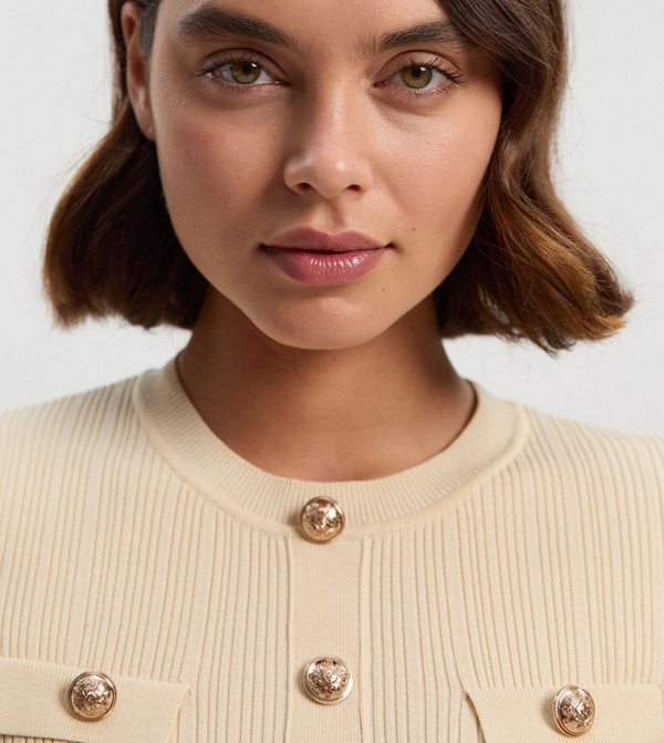 Karen Millen  - Cream Mini Dresses