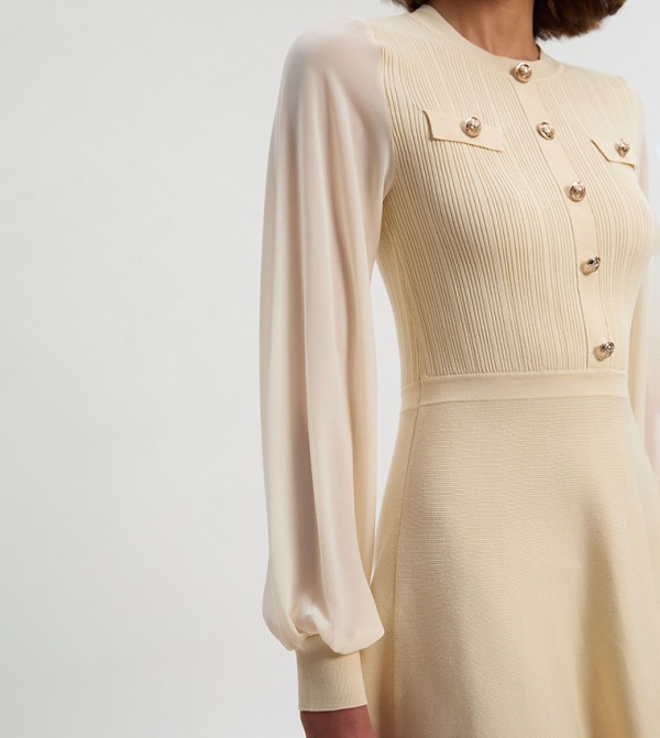 Karen Millen  - Cream Mini Dresses