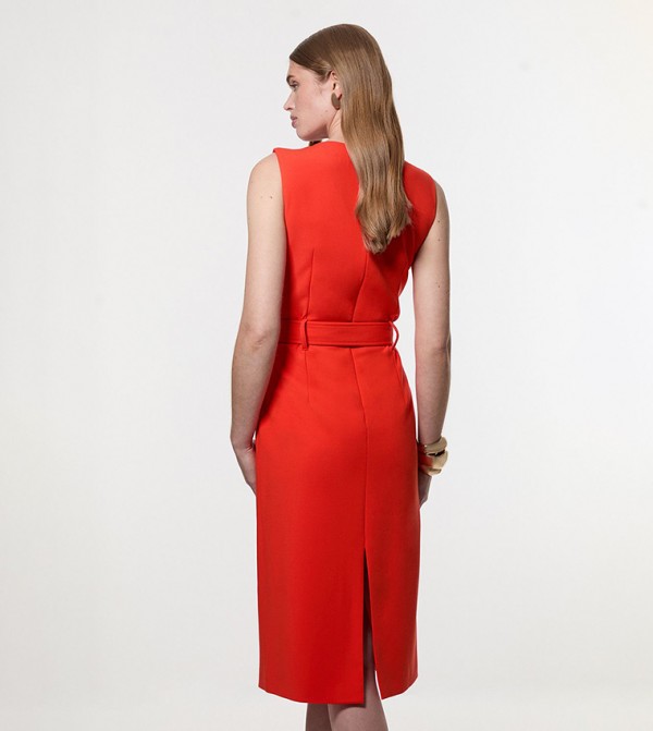 كارن ميلين كارن ميلين - أحمر Midi Dresses