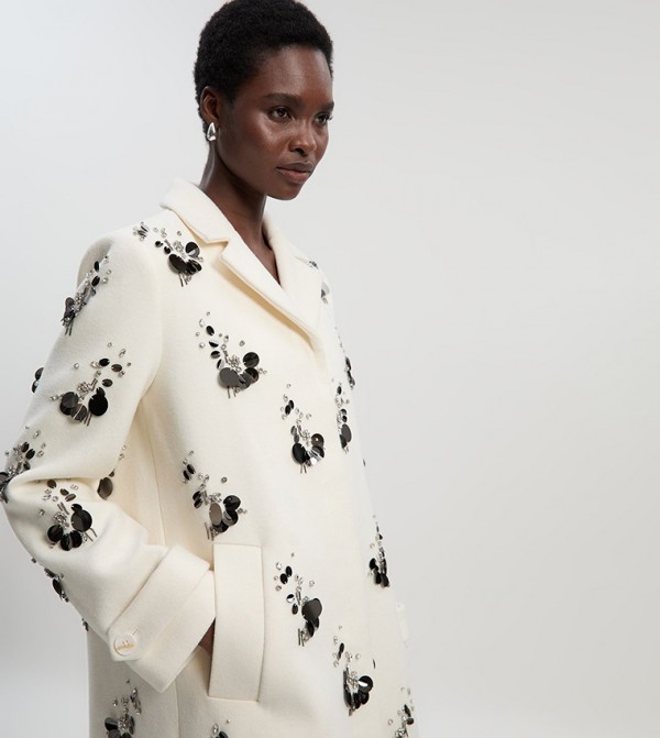 كارن ميلين جاكيتات ومعاطف - عاجي معاطف