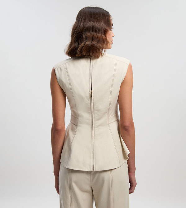 Karen Millen Karen Millen - White Sleeveless Tops