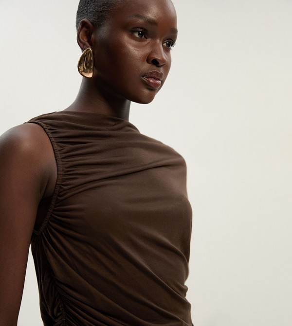 Karen Millen  Casual Tops - Brown Casual Tops