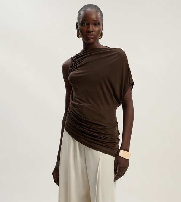 Karen Millen  Casual Tops - Brown Casual Tops