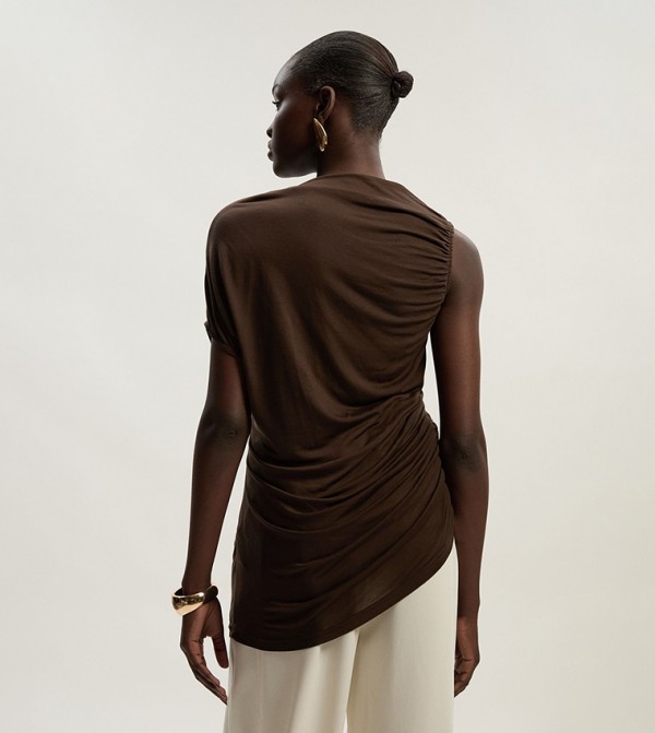 Karen Millen  Casual Tops - Brown Casual Tops