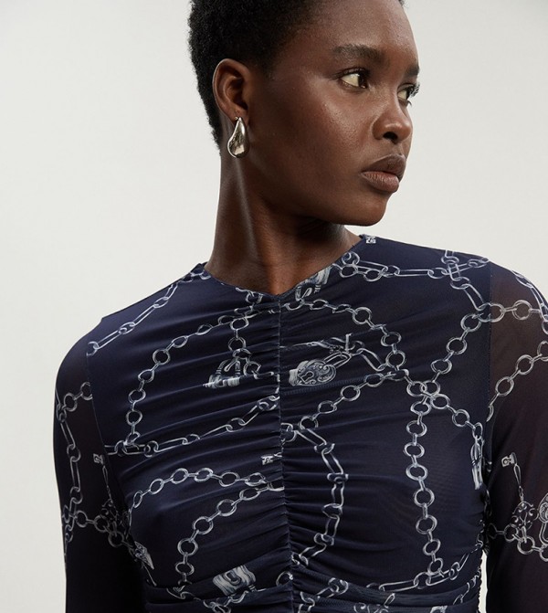 Karen Millen  Clothing - Navy Casual Dresses
