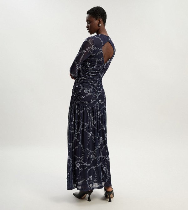 Karen Millen  Clothing - Navy Casual Dresses