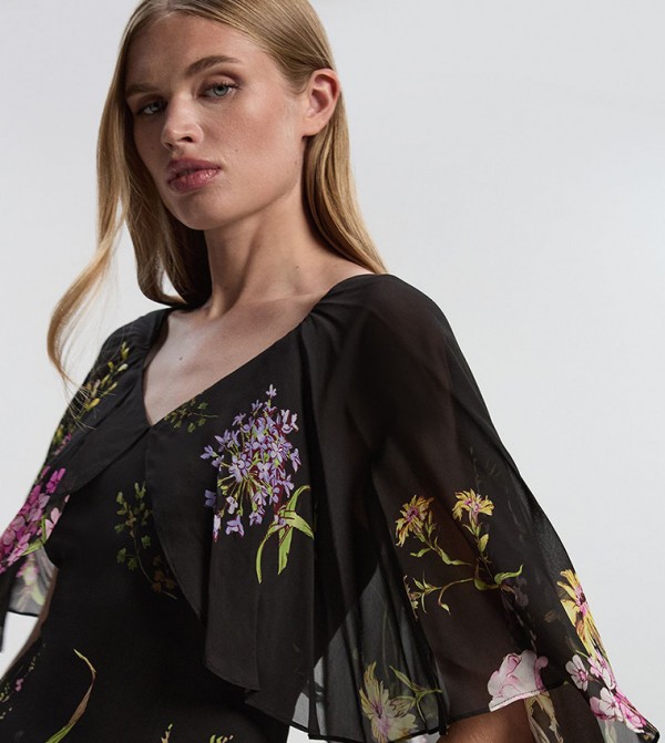 كارن ميلين فساتين - أسود Maxi Dresses