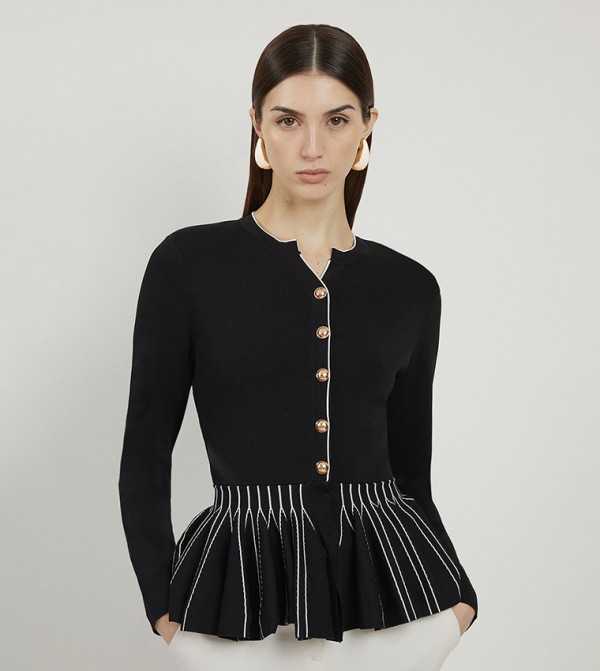 كارن ميلين  جاكيتات ومعاطف - أسود جاكيتات كاجوال