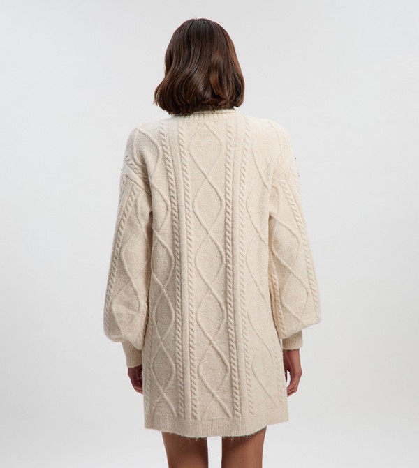 Karen Millen  Party Dresses - Cream Mini Dresses