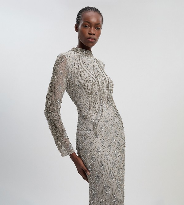 Karen Millen  Dresses - Grey Midi Dresses