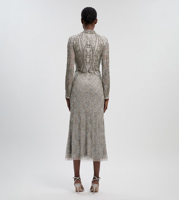 Karen Millen  Dresses - Grey Midi Dresses