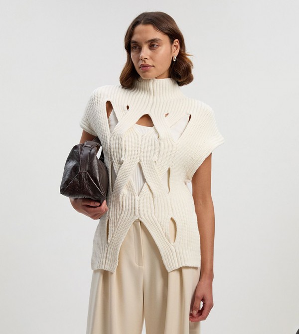 Karen Millen  - Cream Casual Tops