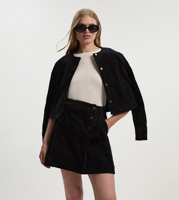 Karen Millen  Clothing - Black Casual Jackets