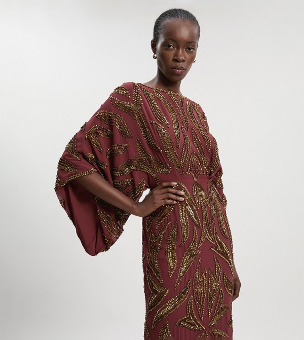 كارن ميلين  - بني  Maxi Dresses