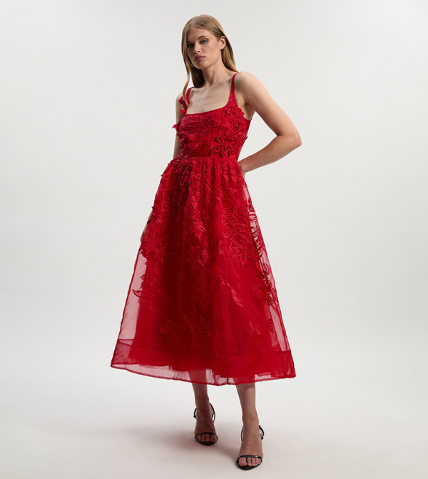 Karen Millen  ramadan - Red Midi Dresses