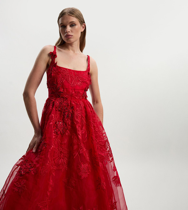 Karen Millen  ramadan - Red Midi Dresses