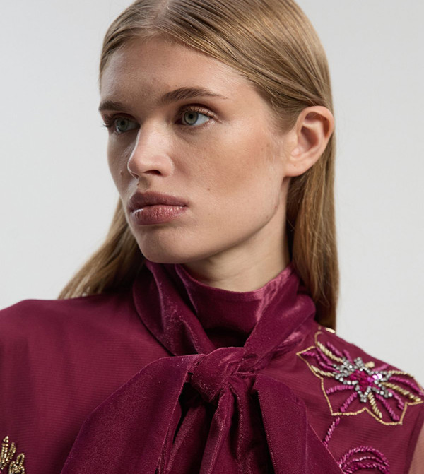 Karen Millen Party Dresses - Purple Mini Dresses