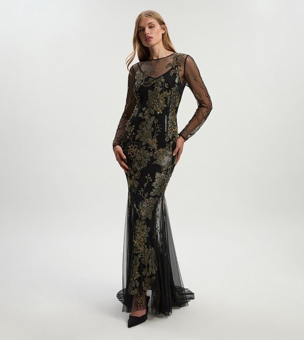 كارن ميلين  - أسود Maxi Dresses