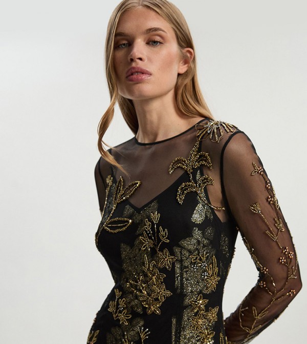 كارن ميلين  - أسود Maxi Dresses