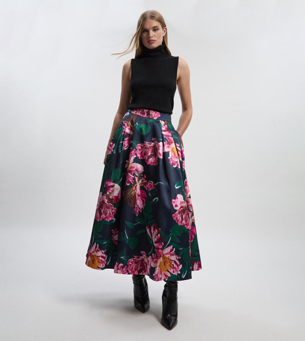 كارن ميلين كارن ميلين - كحلي Midi Skirts