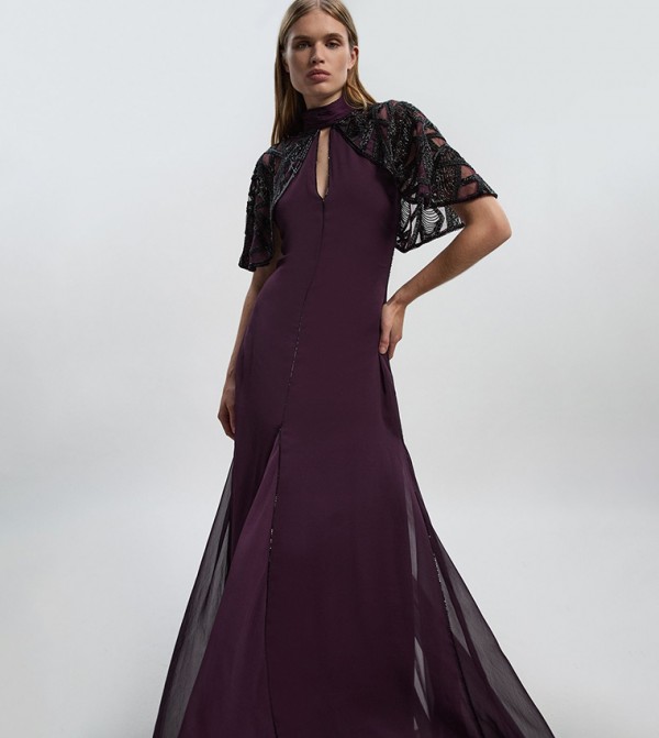 Karen Millen  - Purple Maxi Dresses