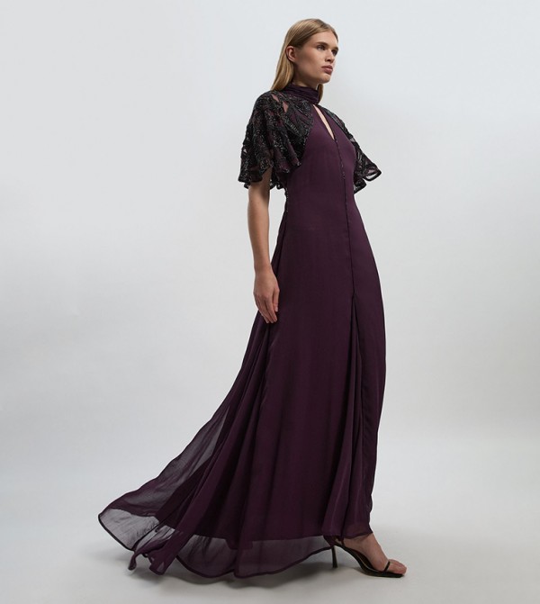 Karen Millen  - Purple Maxi Dresses