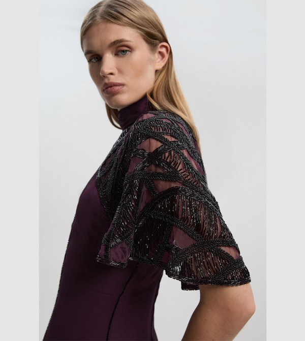 Karen Millen  - Purple Maxi Dresses