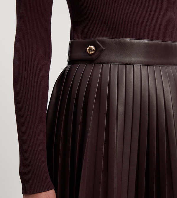 Karen Millen Karen Millen - Burgundy Midi Dresses