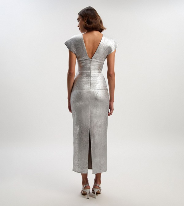 كارن ميلين كارن ميلين - فضي Maxi Dresses