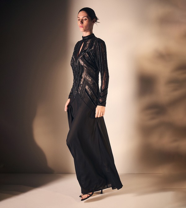 كارن ميلين كارن ميلين - أسود Maxi Dresses