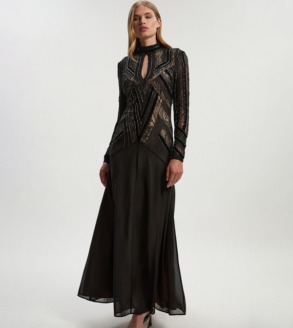 كارن ميلين كارن ميلين - أسود Maxi Dresses