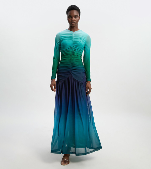 Karen Millen Karen Millen - Teal Maxi Dresses