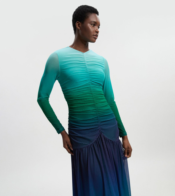 Karen Millen Karen Millen - Teal Maxi Dresses